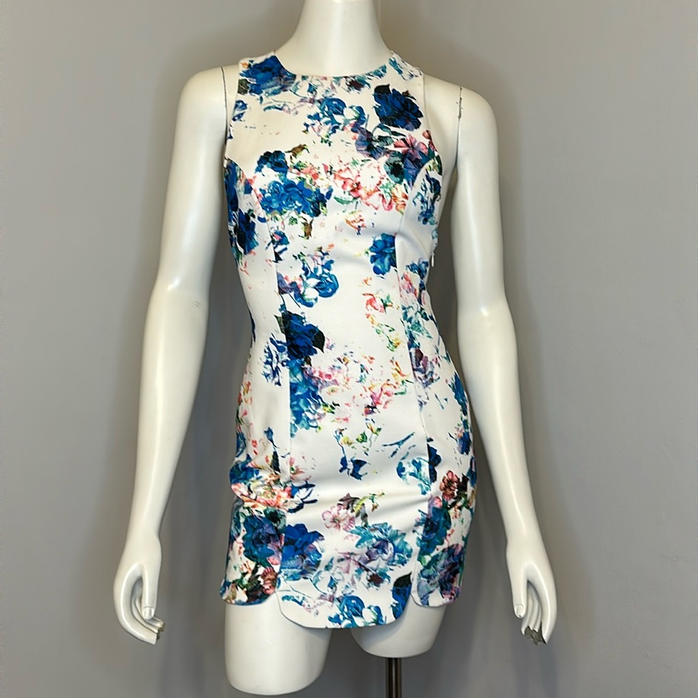 Lovers + Friends Floral Mini Bodycon Dress